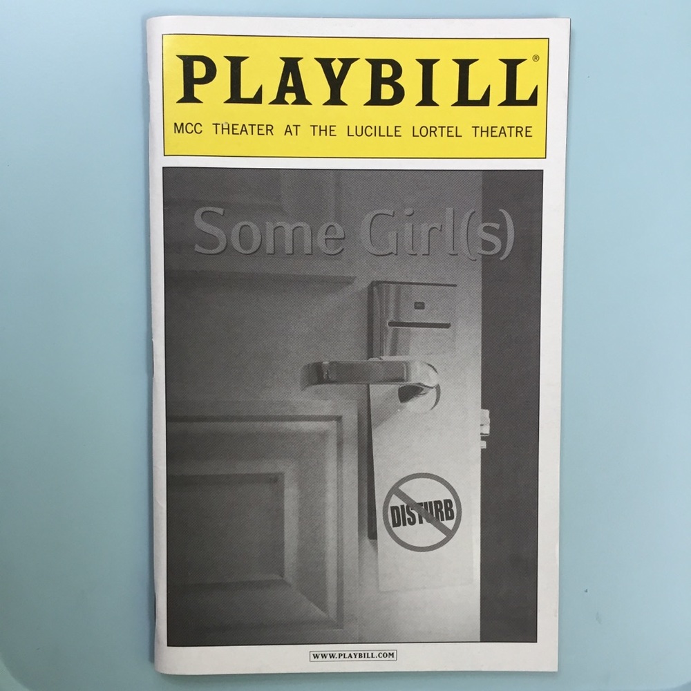 Playbill Some Girl(s) Eric McCormack Fran Drescher